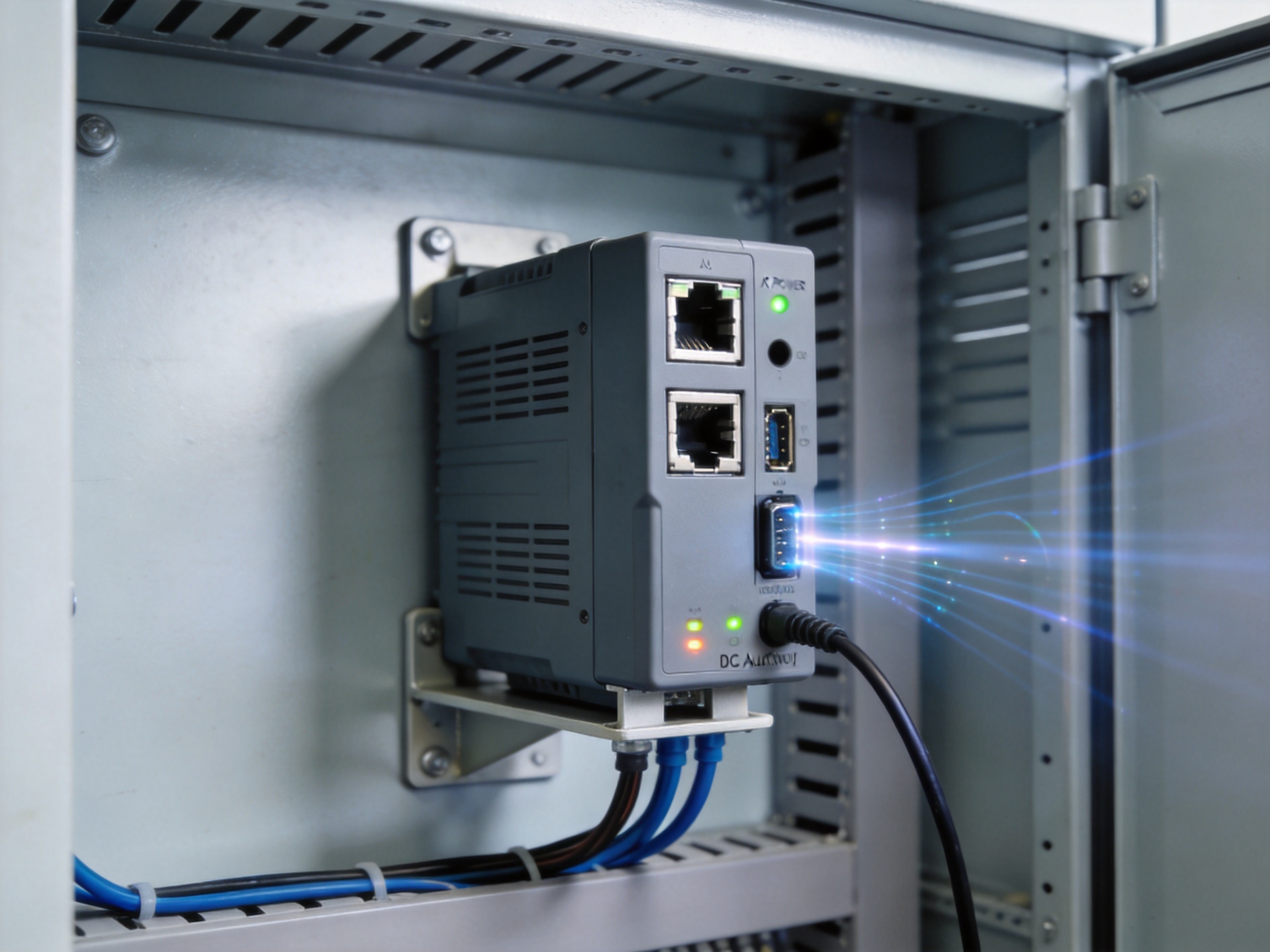 Single-Phase Dual-Port Broadband Powerline Transceiver for Industrial IoT Networks