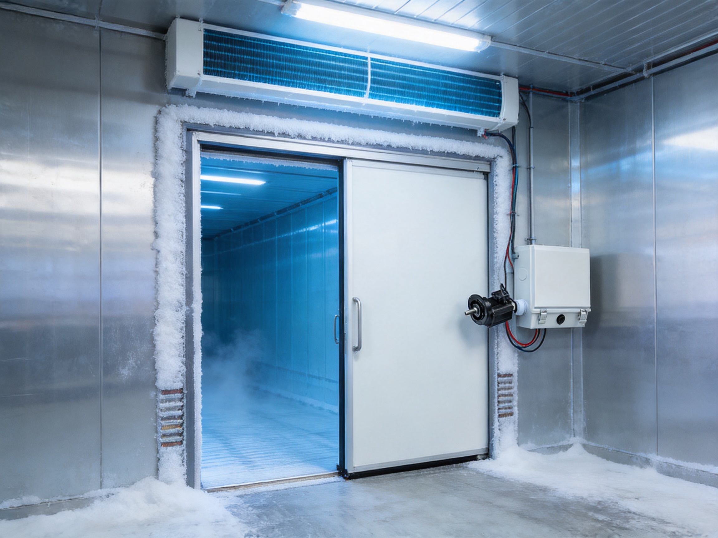 Gear Motor Control for Reliable Cold Storage Sliding Doors