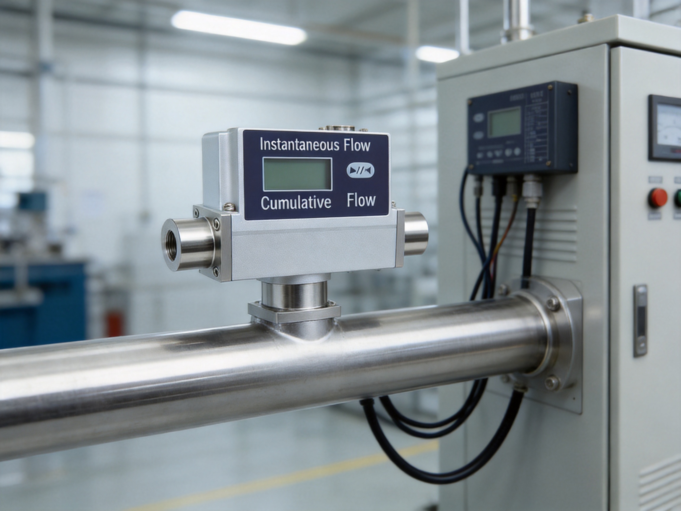 High-Precision Thermal Gas Mass Flow Meter for Industrial Clean Gas Measurement