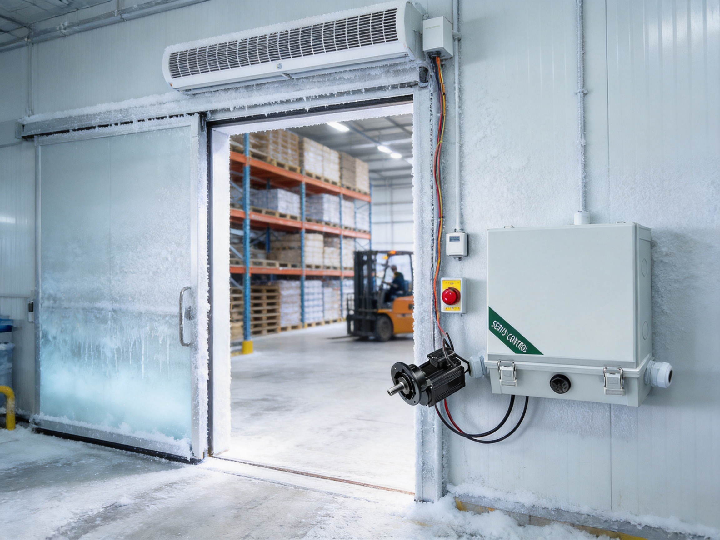 Gear Motor Controller for Cold Storage Sliding Doors