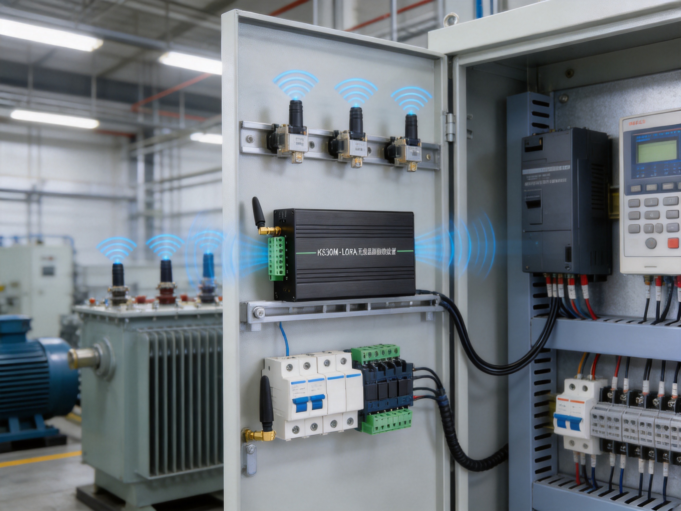 Industrial Wireless Temperature Monitoring Host for Smart Facilities