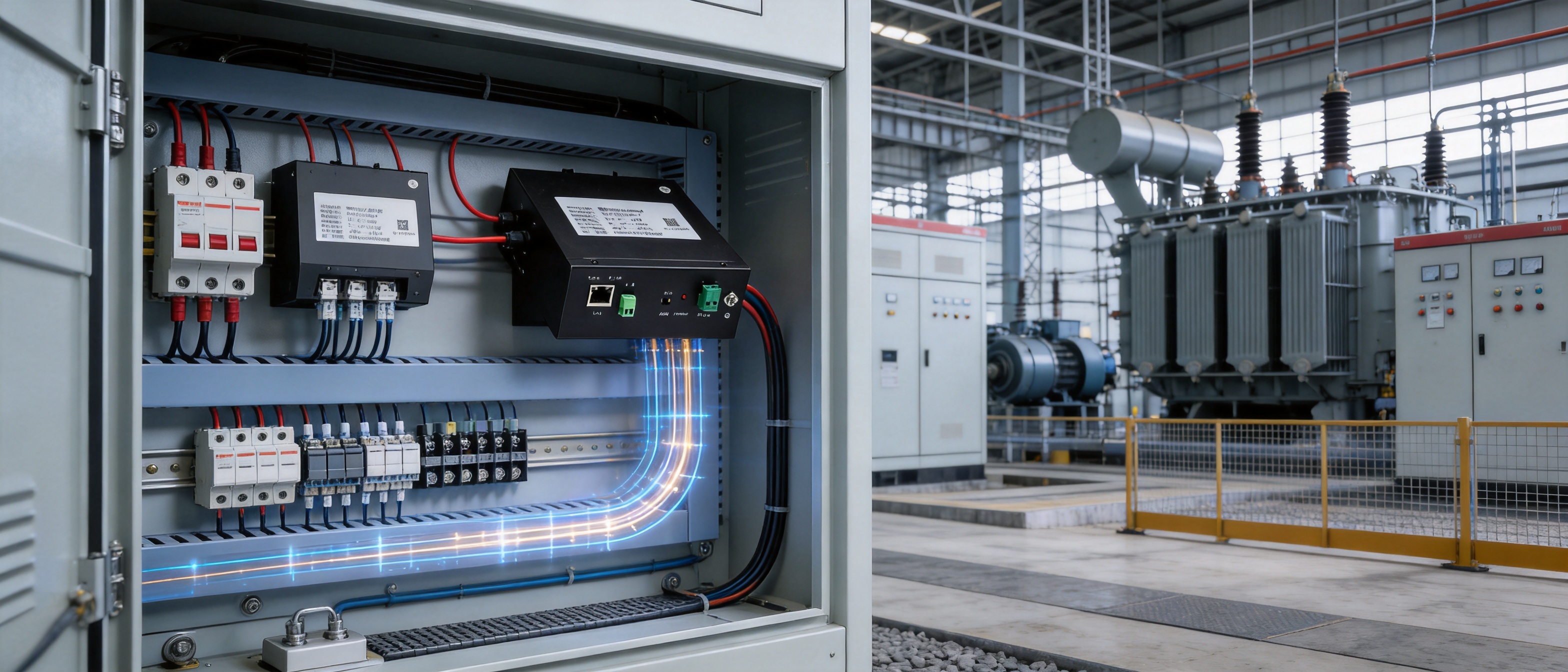 High-Voltage Broadband Power Line Transceiver for Industrial IoT Connectivity