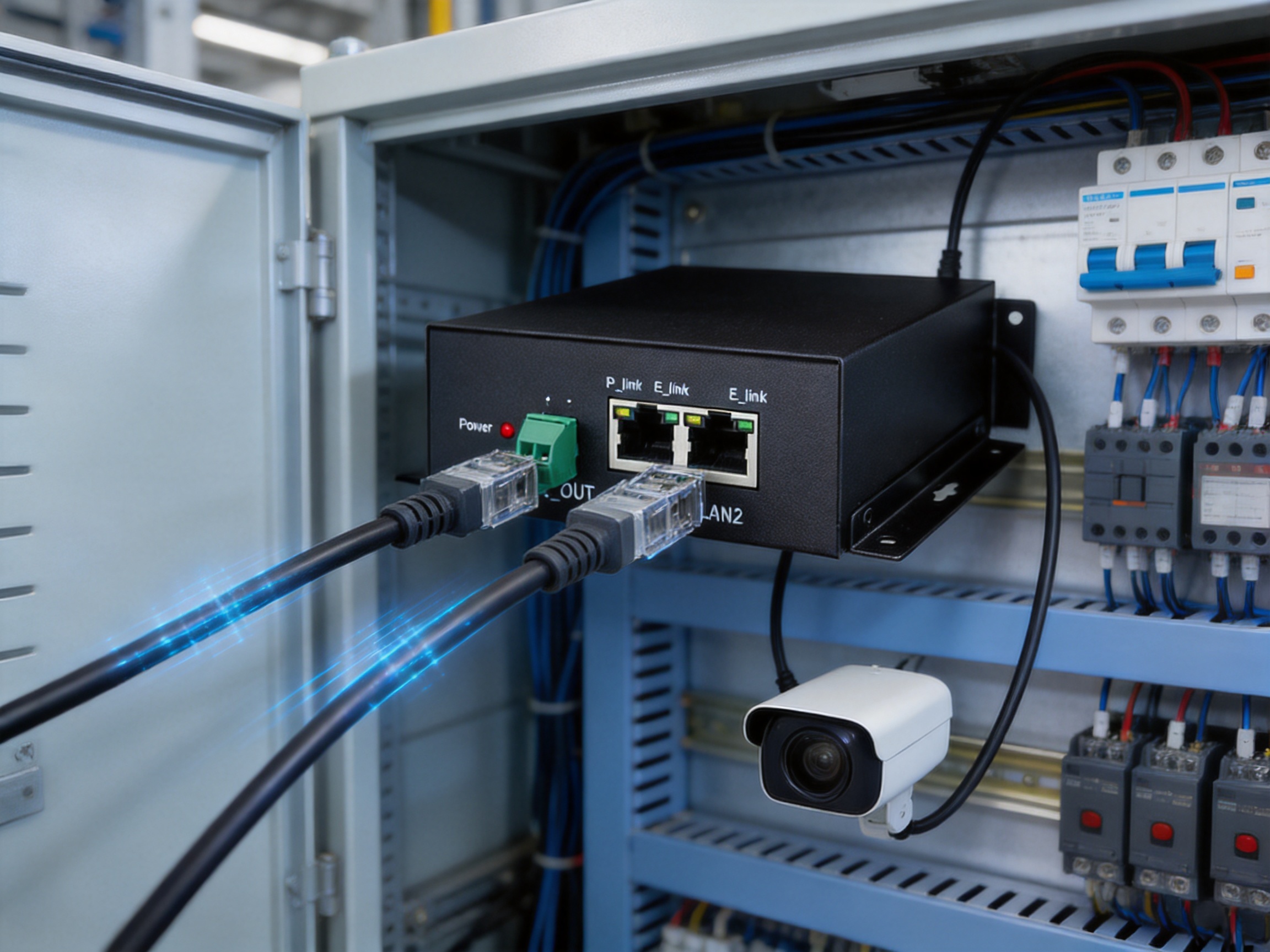 Industrial Broadband Powerline Communication for Reliable Multi-Device Connectivity