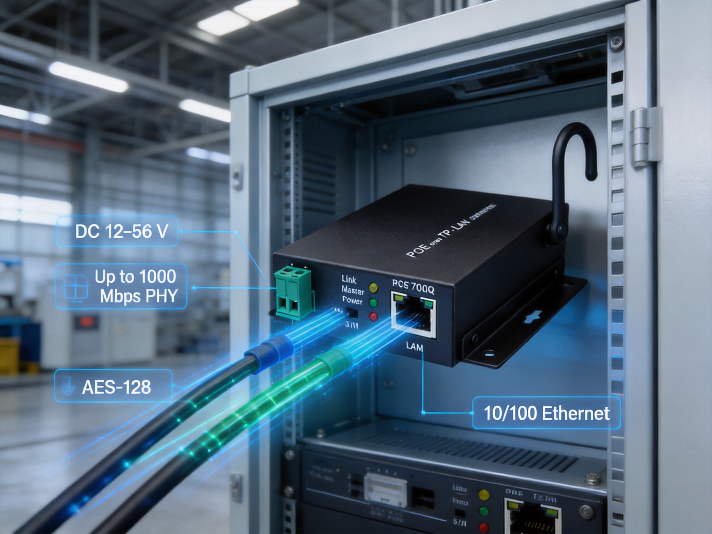 Industrial DC Power Line Communication Module for High-Speed, Reliable Connectivity