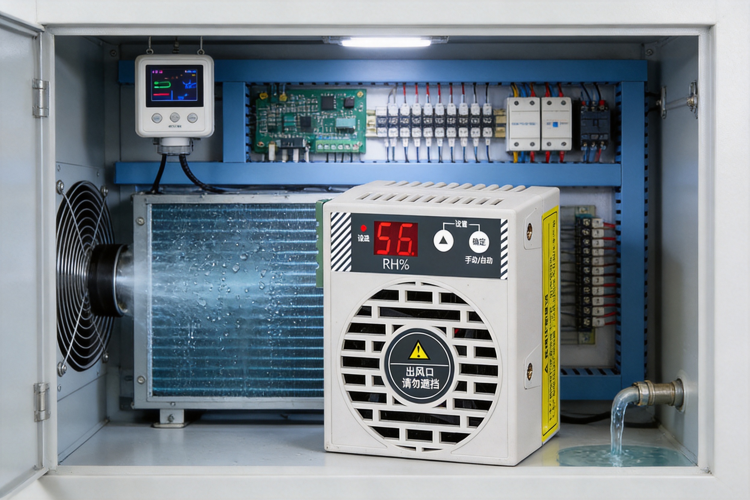 Compact Intelligent Dehumidification for Reliable Industrial Environments